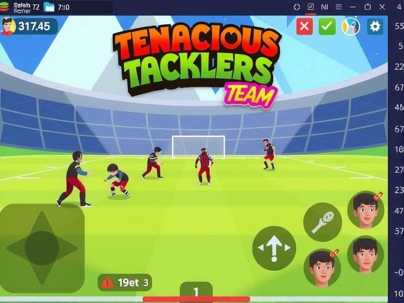 Tenacious Tacklers Team Game Screenshot